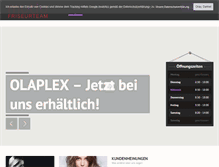 Tablet Screenshot of friseur-mutlu.de